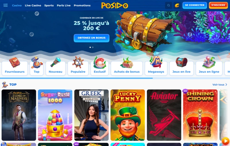 posido home page